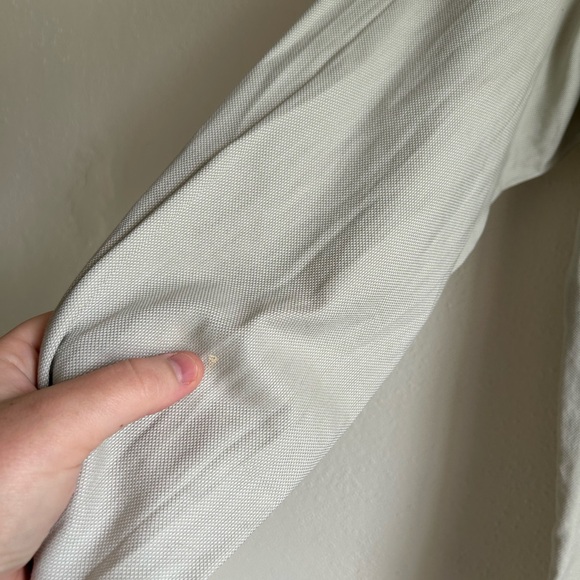 SET OF 2 Ermenegildo Zegna Blue Tan Dress Shirts 42 16.5 - Picture 13 of 14